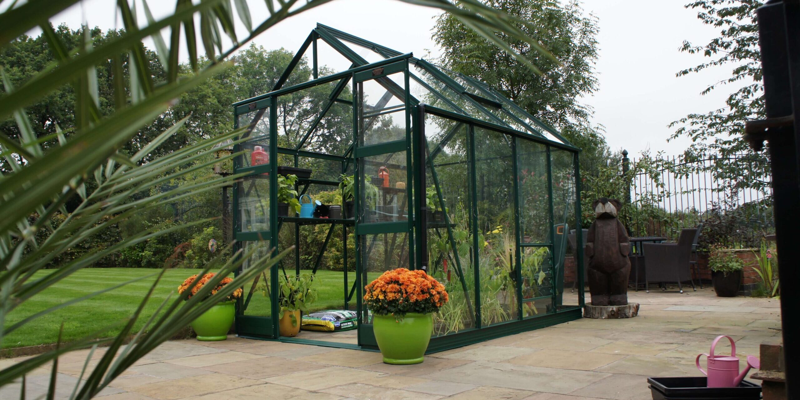 Elite Strata 6x8 Package Deal - Green - Full Sheet Toughened Safety Glass.