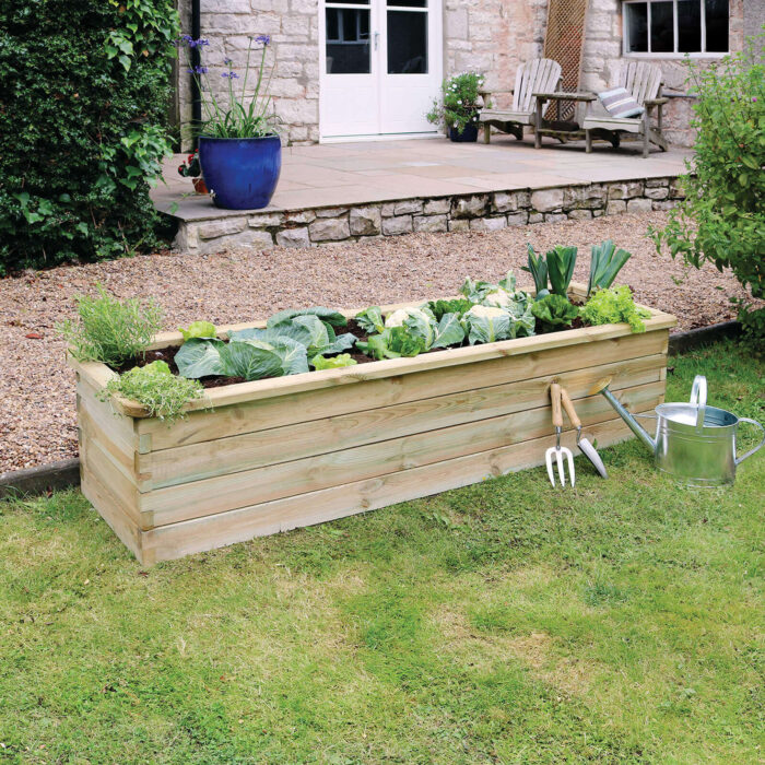 Narrow Sleeper Raised Bed 180x45x45