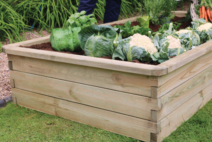 Sleeper Raised Bed