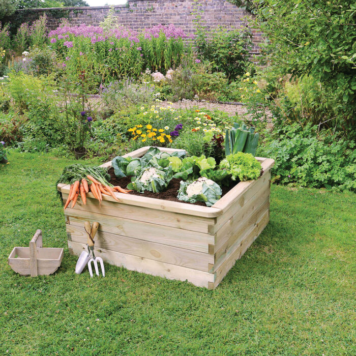 Zest Sleeper Raised Bed Square