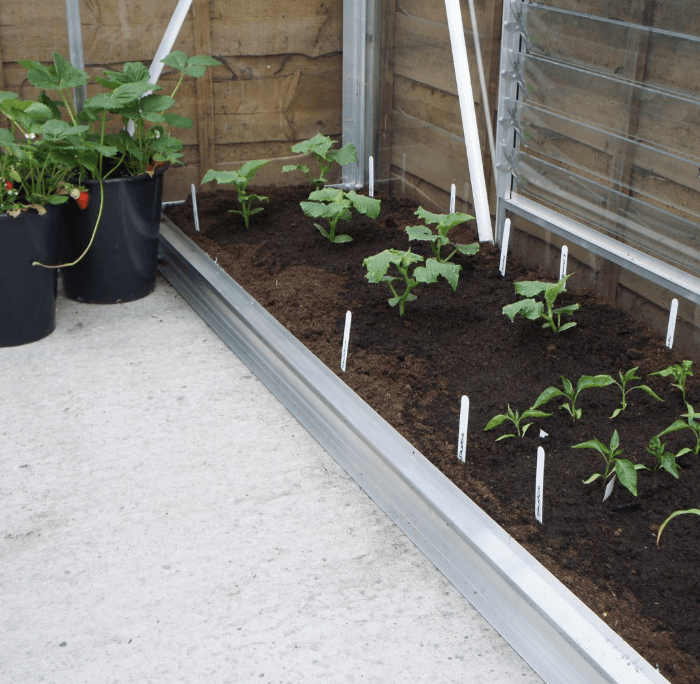 Elite Greenhouses Soil Bed Divider